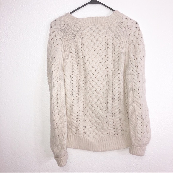 J. CREW CABLE KNIT SWEATER - Picture 4 of 4